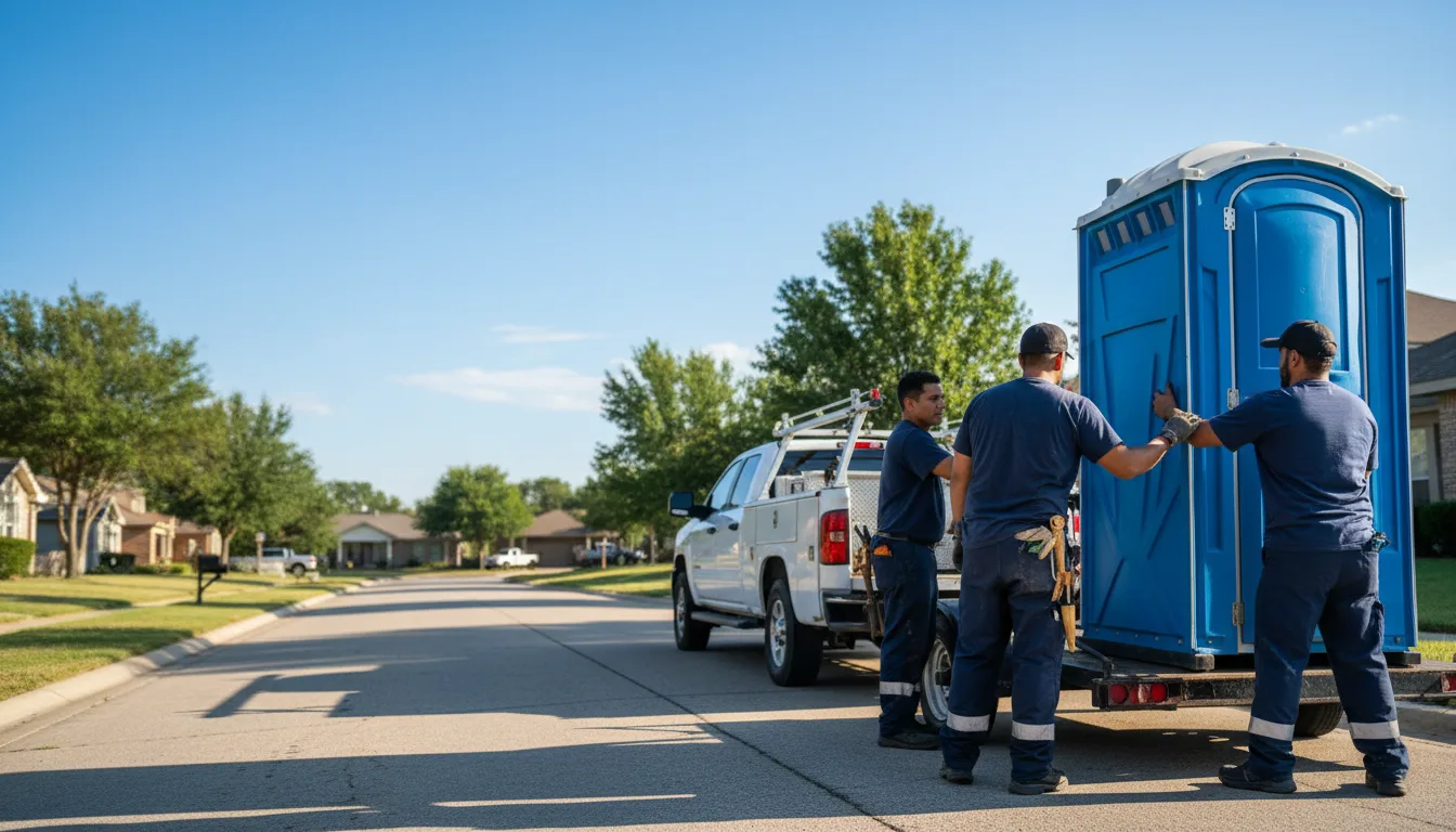 Portable Toilet Rental in Garnett, KS near me